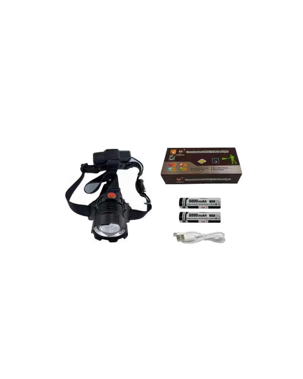 Φακός κεφαλής LED - Headlamp - XQT282