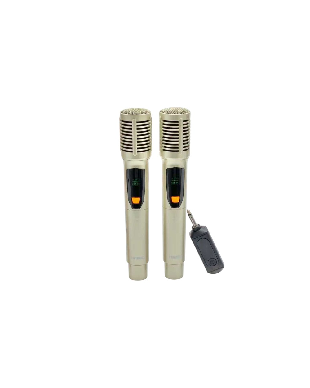 Σετ 2 ασύρματα μικρόφωνα - KMS-903MC - 509038 - Gold