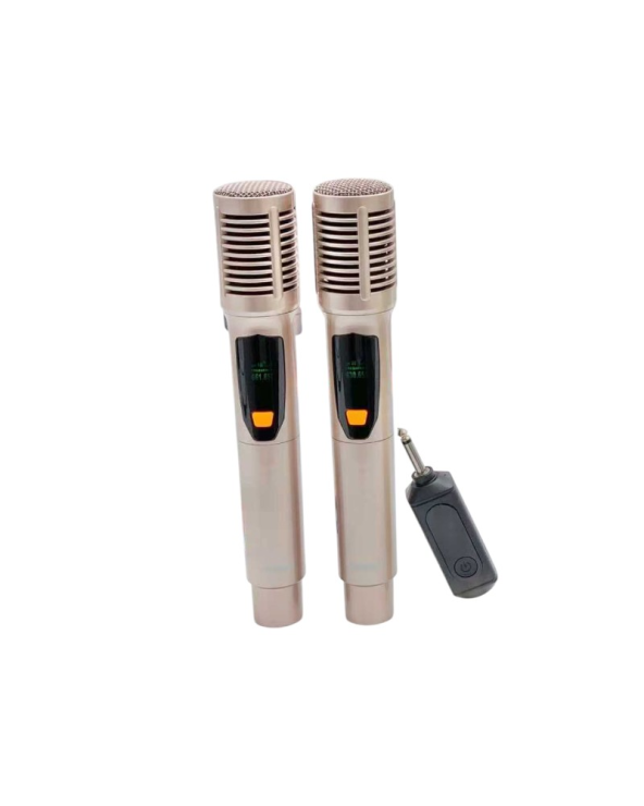Σετ 2 ασύρματα μικρόφωνα - KMS-903MC - 509038 - Rose Gold