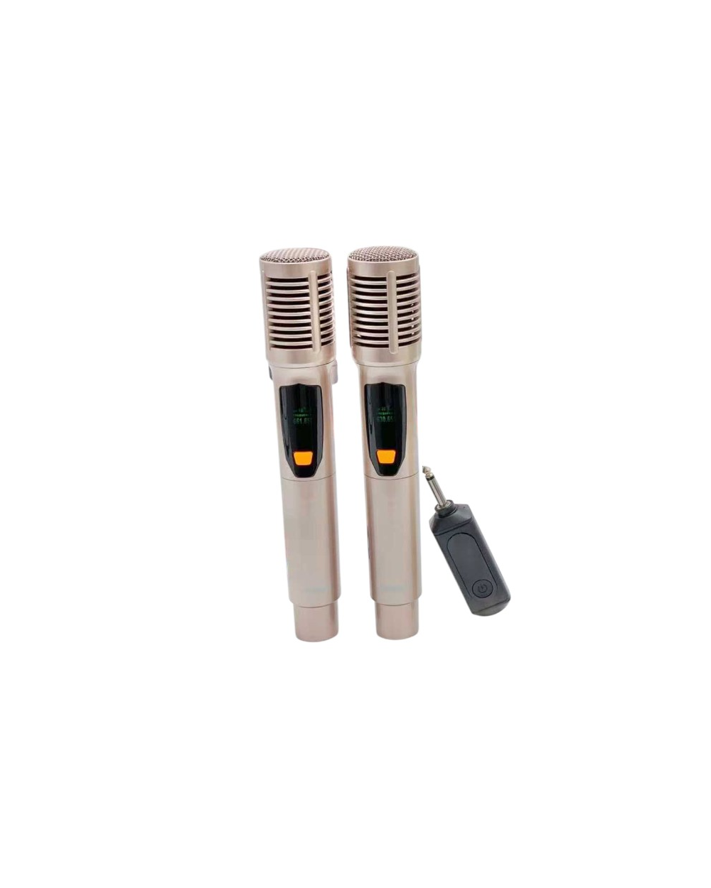 Σετ 2 ασύρματα μικρόφωνα - KMS-903MC - 509038 - Rose Gold