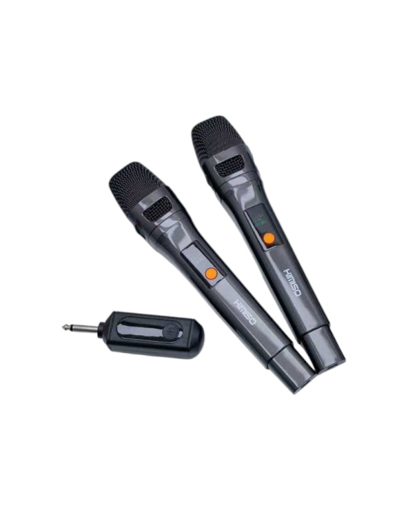 Σετ 2 ασύρματα μικρόφωνα - KMS-904MC - 509045 - Black