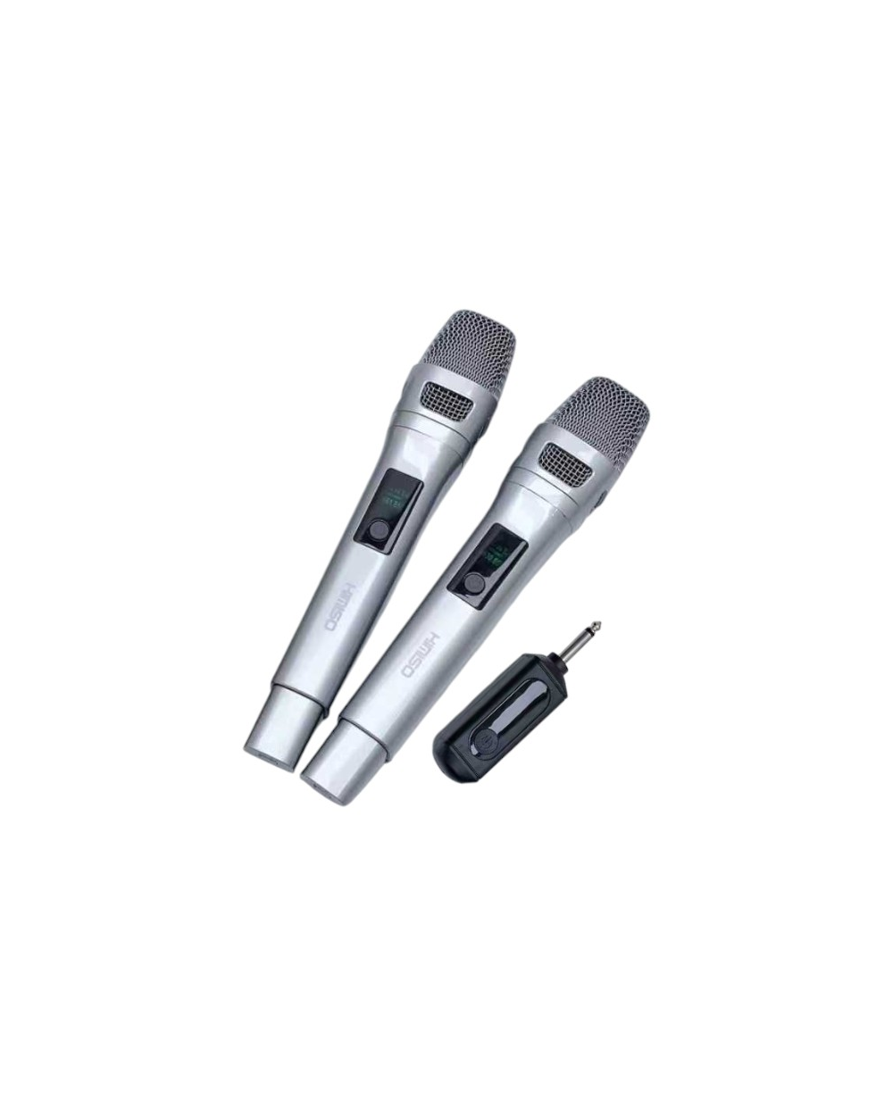 Σετ 2 ασύρματα μικρόφωνα - KMS-904MC - 509045 - Silver