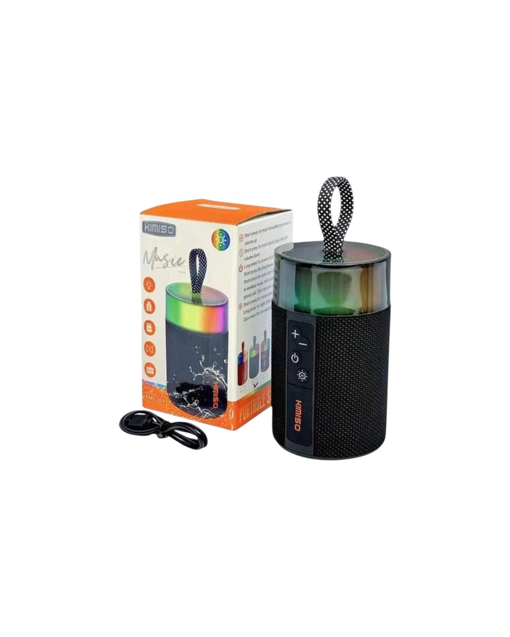 Ασύρματο ηχείο Bluetooth - KMS-269 - 260820 - Black