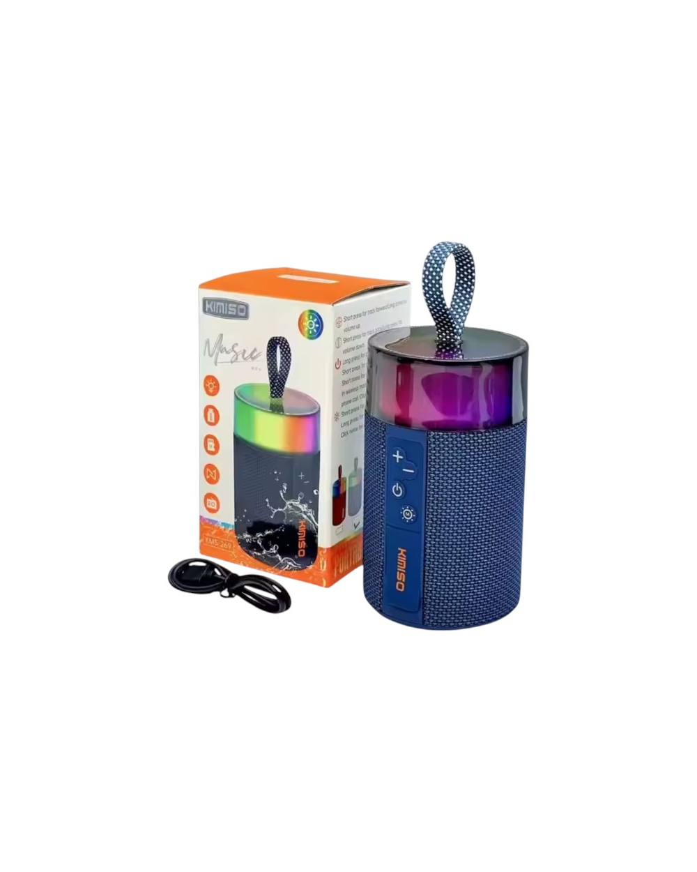 Ασύρματο ηχείο Bluetooth - KMS-269 - 260820 - Blue