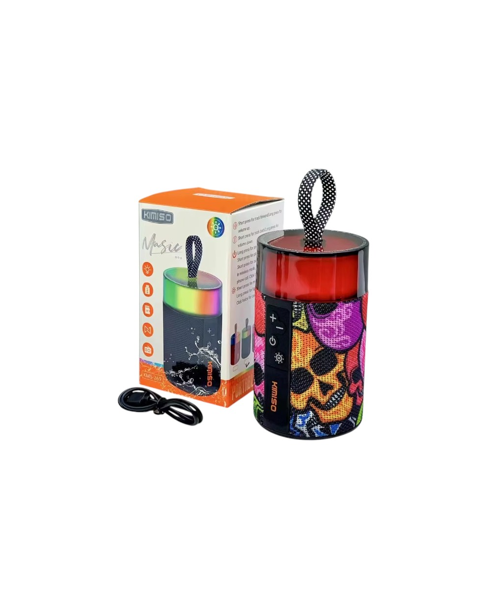 Ασύρματο ηχείο Bluetooth - KMS-269 - 260820 - Colorful