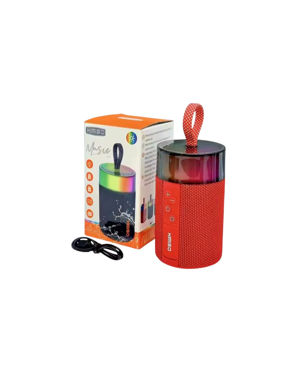 Ασύρματο ηχείο Bluetooth - KMS-269 - 260820 - Red