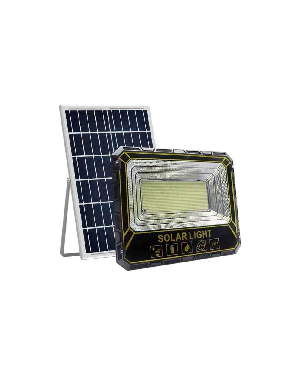 Ηλιακός προβολέας LED με πάνελ - 500W - IP67