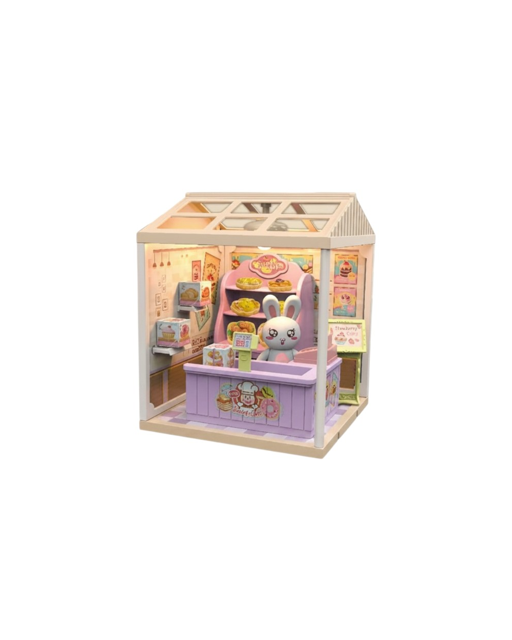 Mini μαγαζάκι fast food με κουνελάκι - 6932