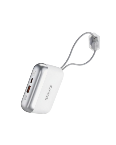 Powerbank 2in1 - Fast Charge - 10.000mah - 22.5W - PD-22 - 278626 - White