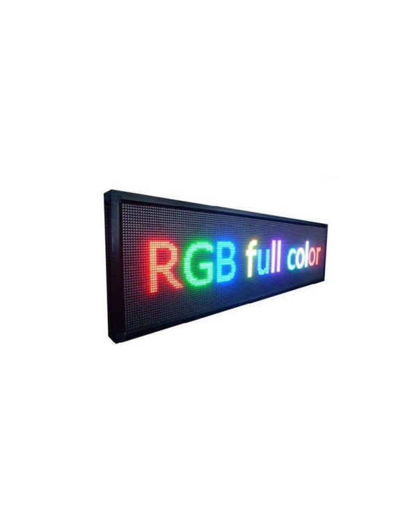 Πινακίδα LED - Διπλής όψης - RGB - 167cm×23cm - IP67