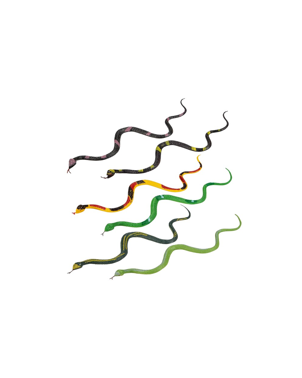 Σετ φιγούρες φιδιών - 10pcs - 2081D10