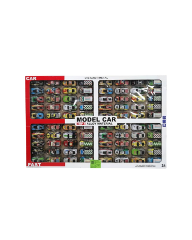 Σετ μεταλλικά αυτοκινητάκια - 80pcs - A80