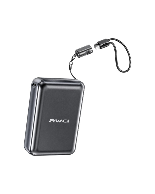 Powerbank με αποσπώμενο καλώδιο Type-C - GD21-Pro - 20.000mah - 22.5W - AWEI
