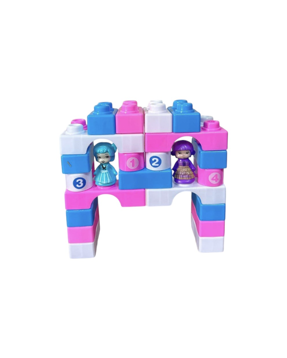 Σετ κατασκευών DIY με τουβλάκια - Princess - 29pcs - 7933