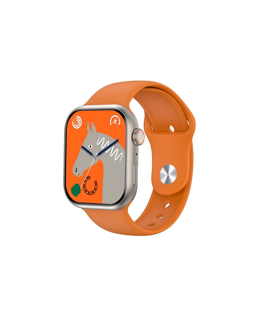 Σετ Smartwatch με 2 λουράκια - GUS-16 - 260202 - Orange