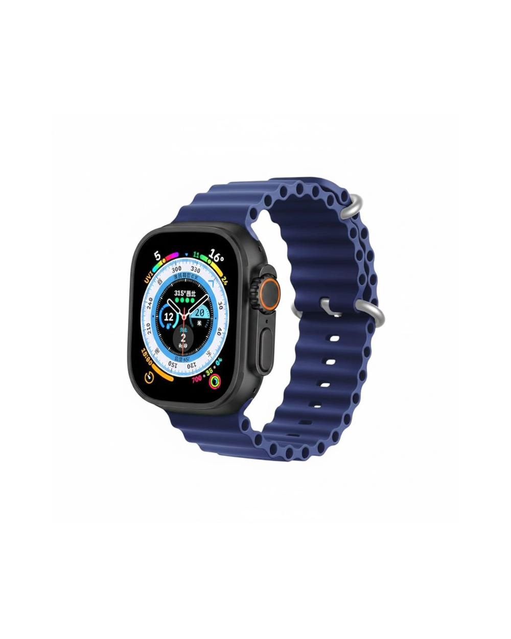 Σετ Smartwatch με 2 λουράκια - GUS-15 - 260219 - Blue