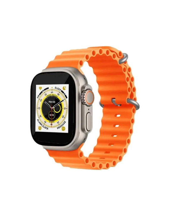 Σετ Smartwatch με 2 λουράκια - GUS-15 - 260219 - Orange
