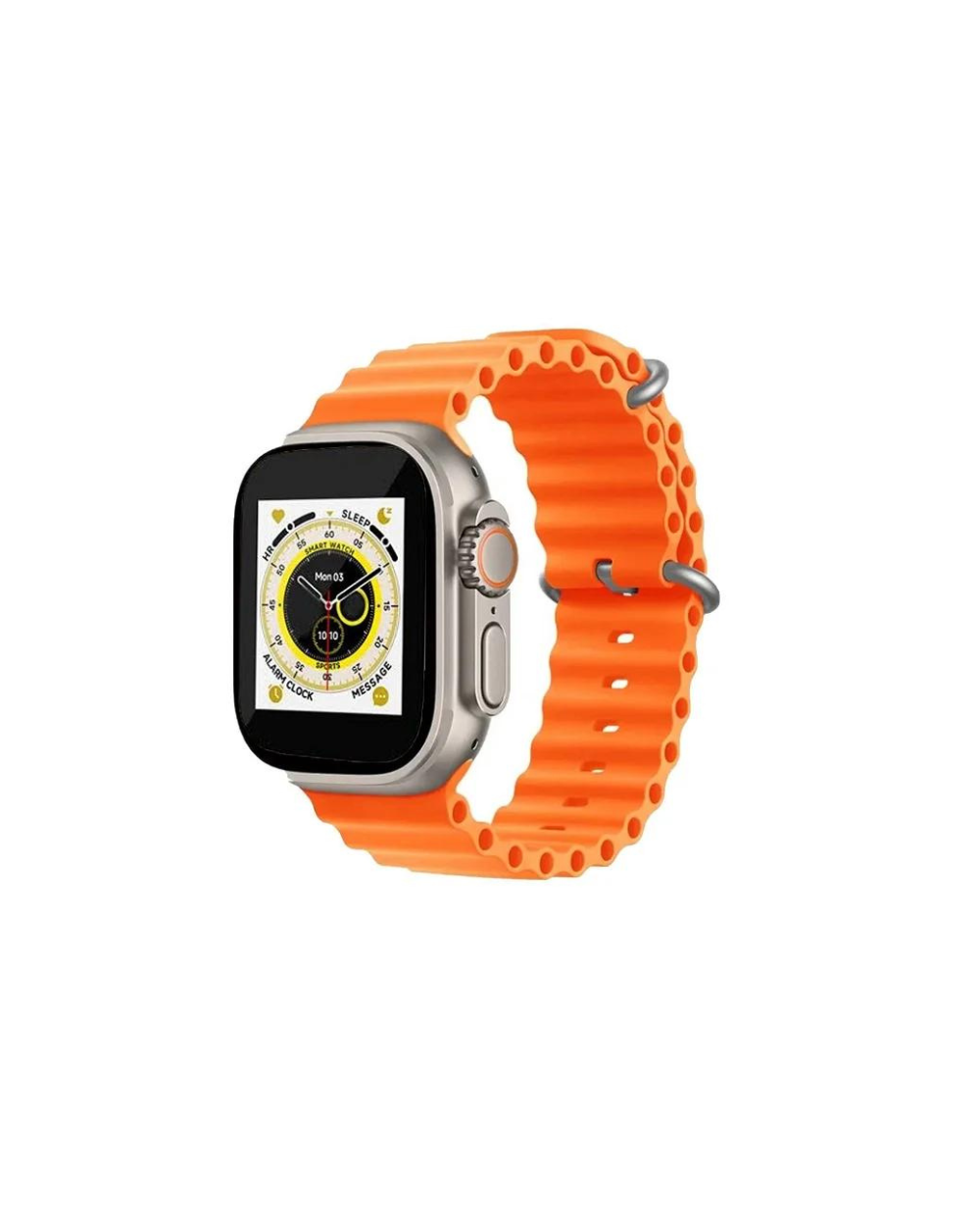 Σετ Smartwatch με 2 λουράκια - GUS-15 - 260219 - Orange