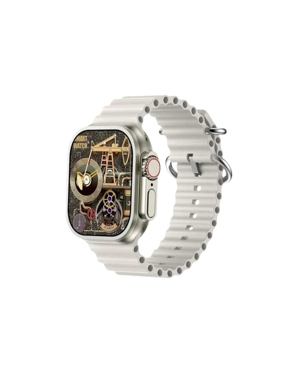 Σετ Smartwatch με 2 λουράκια - GUS-15 - 260219 - White