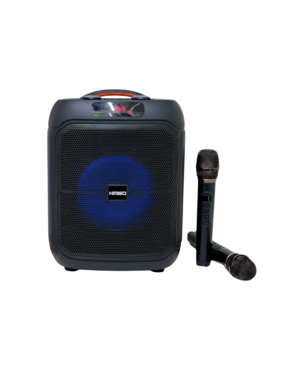 Φορητό ηχείο subwoofer με 2 μικρόφωνα Karaoke - QS-1742