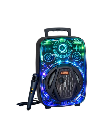 Φορητό ηχείο subwoofer με μικρόφωνο Karaoke - QS-880
