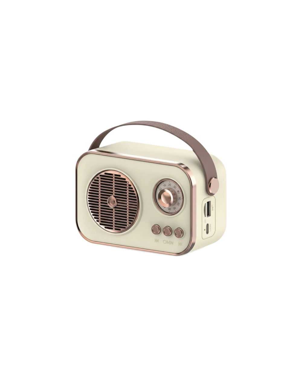 Ασύρματο ηχείο Bluetooth - M4 - 260646 - Beige