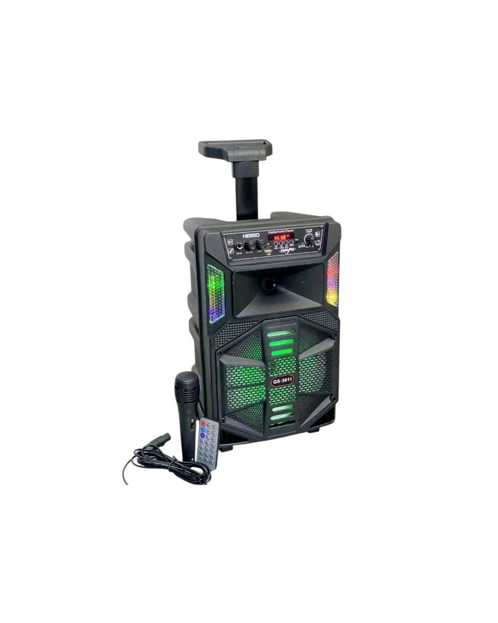 Φορητό ηχείο subwoofer με μικρόφωνο Karaoke - QS-3811