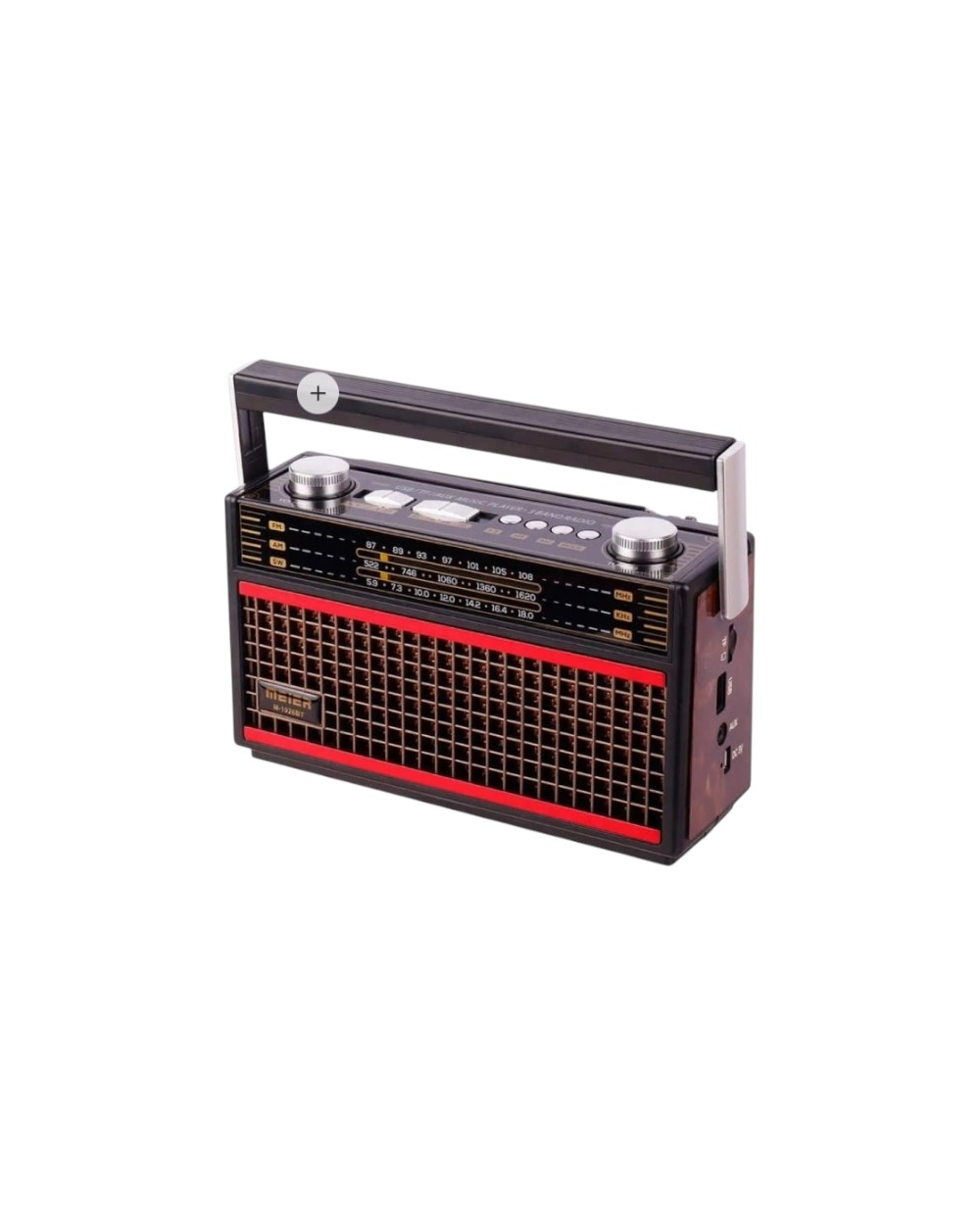 Επαναφορτιζόμενο ραδιόφωνο Retro - M1926BT - Meier - 416266 - Red