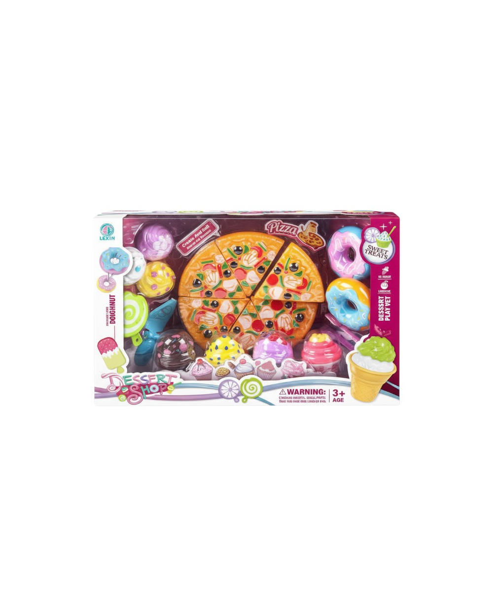 Σετ Pizza & Ζαχαροπλαστείο με αξεσουάρ - 6658-A