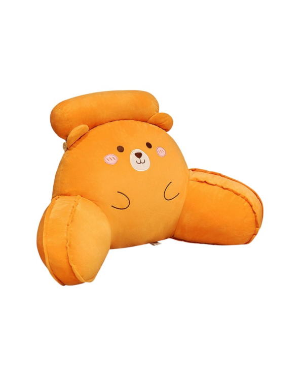 Μαξιλάρι πλάτης λούτρινο - 571213 - Orange Bear