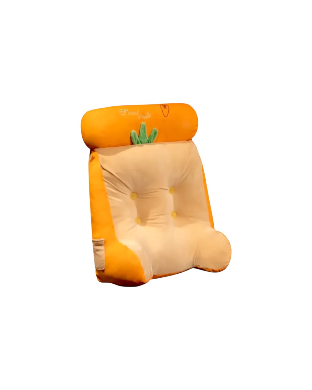 Μαξιλάρι πλάτης λούτρινο - 571215 - Orange
