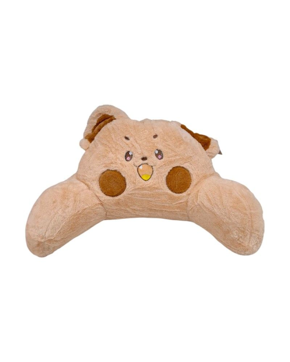 Μαξιλάρι πλάτης λούτρινο - 55cm - 571216 - Beige