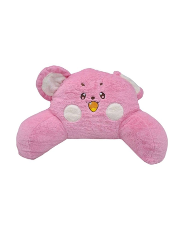 Μαξιλάρι πλάτης λούτρινο - 55cm - 571216 - Pink