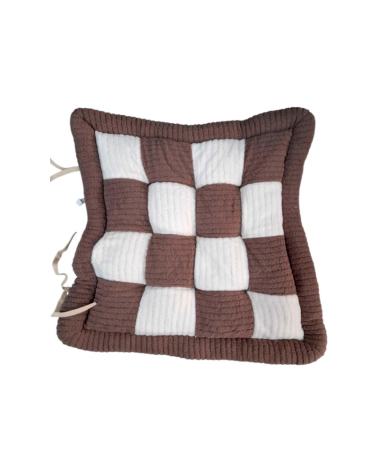 Μαξιλάρι καρέκλας - 40x40cm - 571524 - Dark Brown