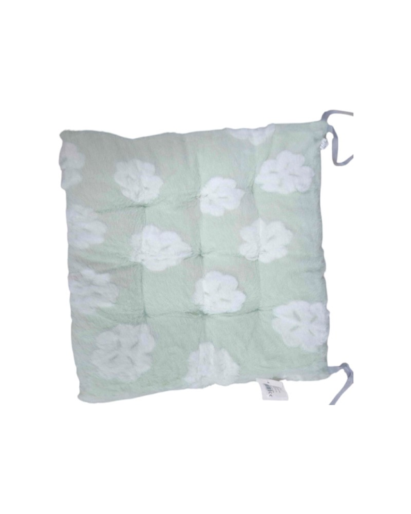 Μαξιλάρι καρέκλας γούνινο - 40x40cm - 571526 - Green