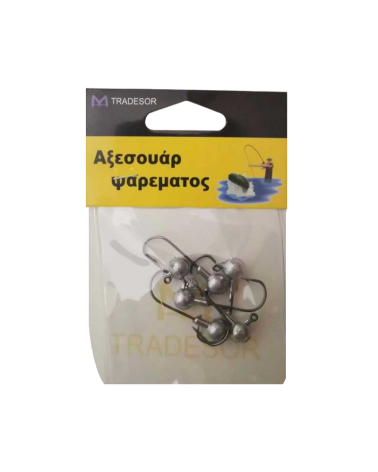 Μολυβοκεφαλές με αγκίστρι - 5gr - 5pcs