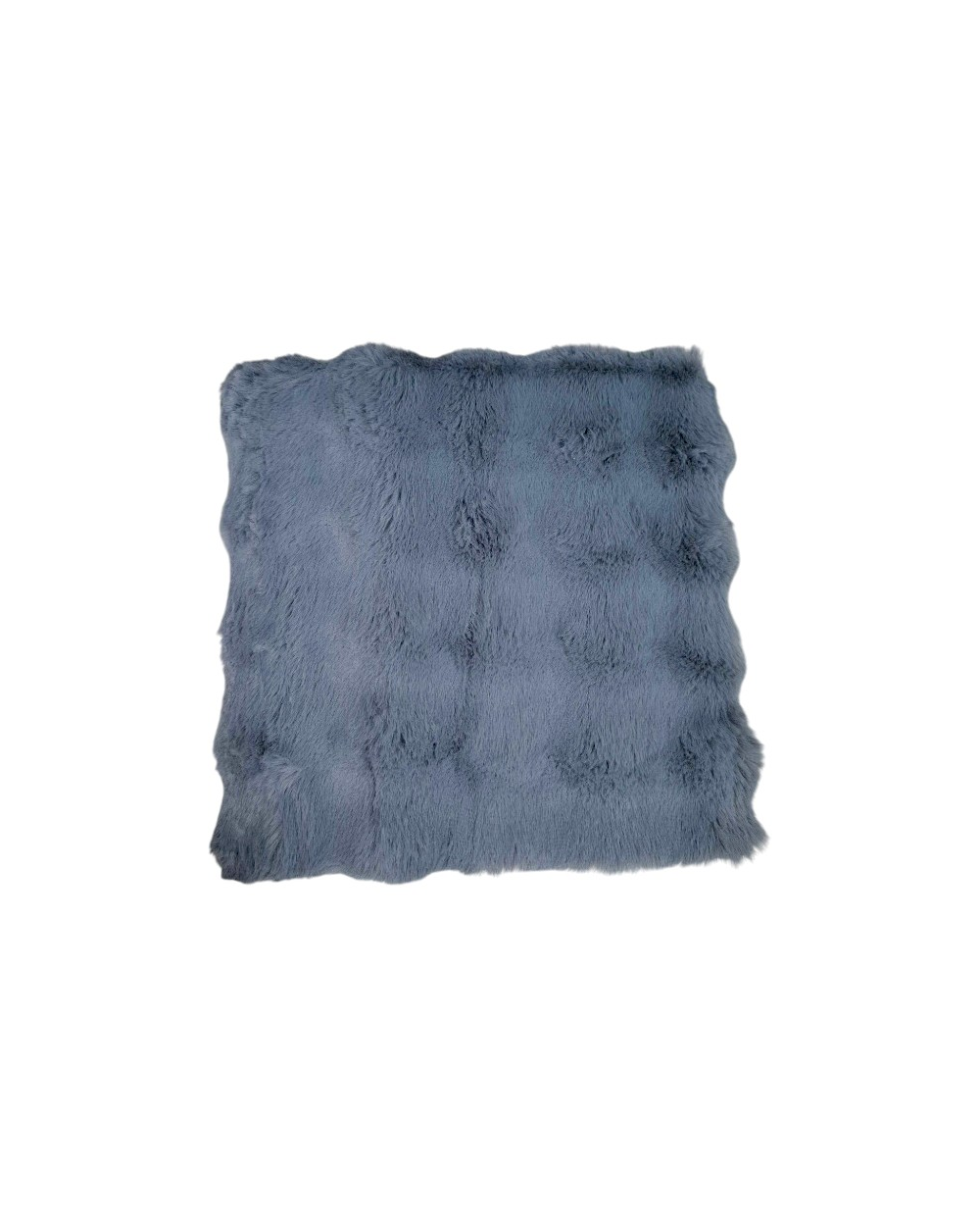 Μαξιλάρι καρέκλας γούνινο - 40x40cm - 571537 - Dark Grey