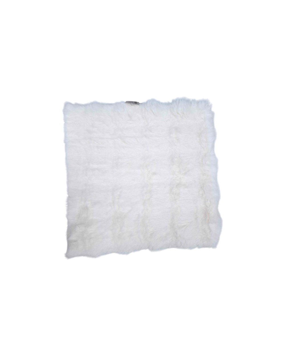 Μαξιλάρι καρέκλας γούνινο - 40x40cm - 571537 - White