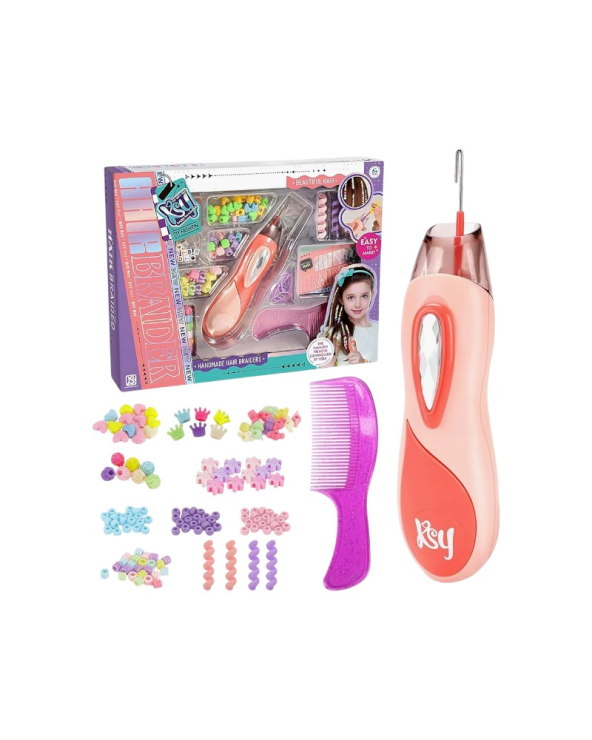 Σετ για πλεξουδάκια μαλλιών DIY - KSY933