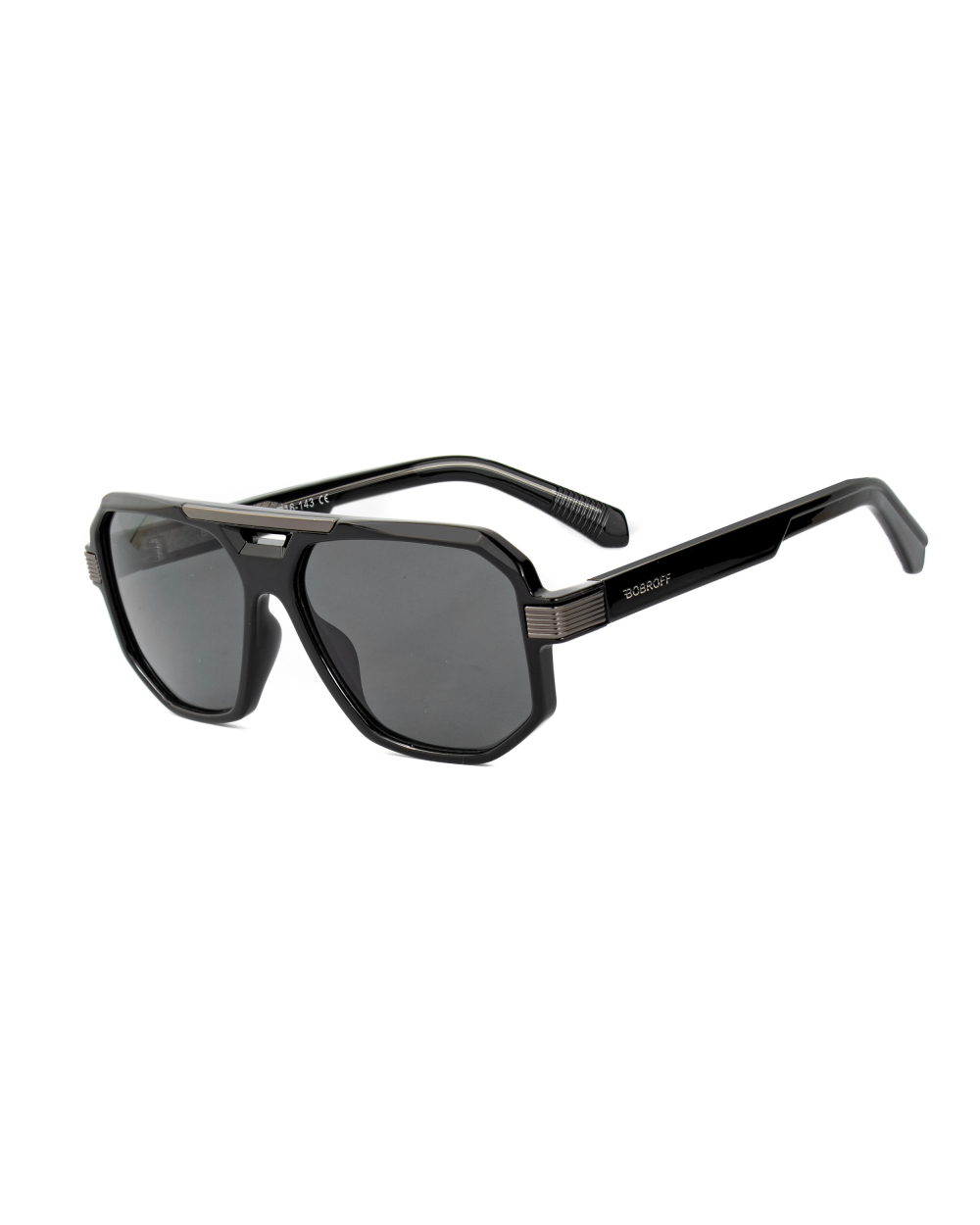 SUNGLASSES BOBROFF MAN BFG0014-C1 (Lens/Bridge/Temple) 56/16/143 mm)