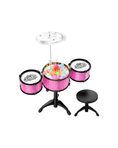 Παιδικό σετ Drums - 6784-1 - 233050 - Pink