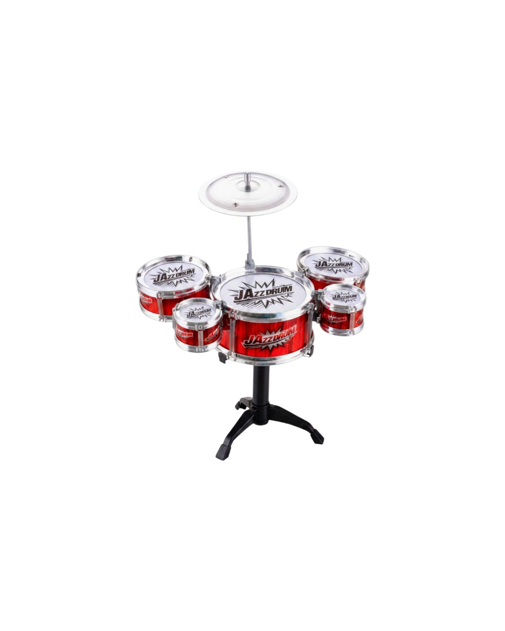 Παιδικό σετ Drums - 6684 - 233051 - Red