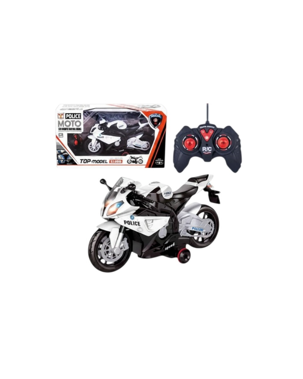Τηλεκατευθυνόμενη μοτοσυκλέτα Police - 565-R3