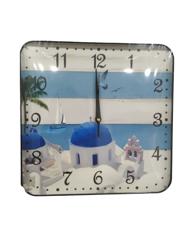 Ρολόι τοίχου - FHS-235-33 - 505145 - Blue/White_1