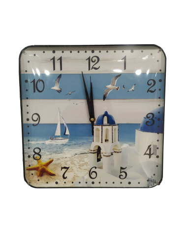 Ρολόι τοίχου - FHS-235-33 - 505145 - Blue/White_2