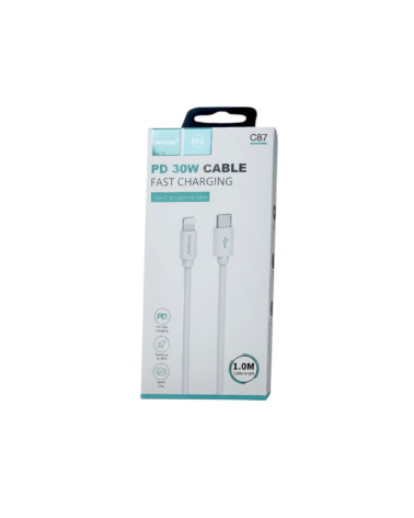 Καλώδιο Lightning to Type-C - 30W - 1m - C87