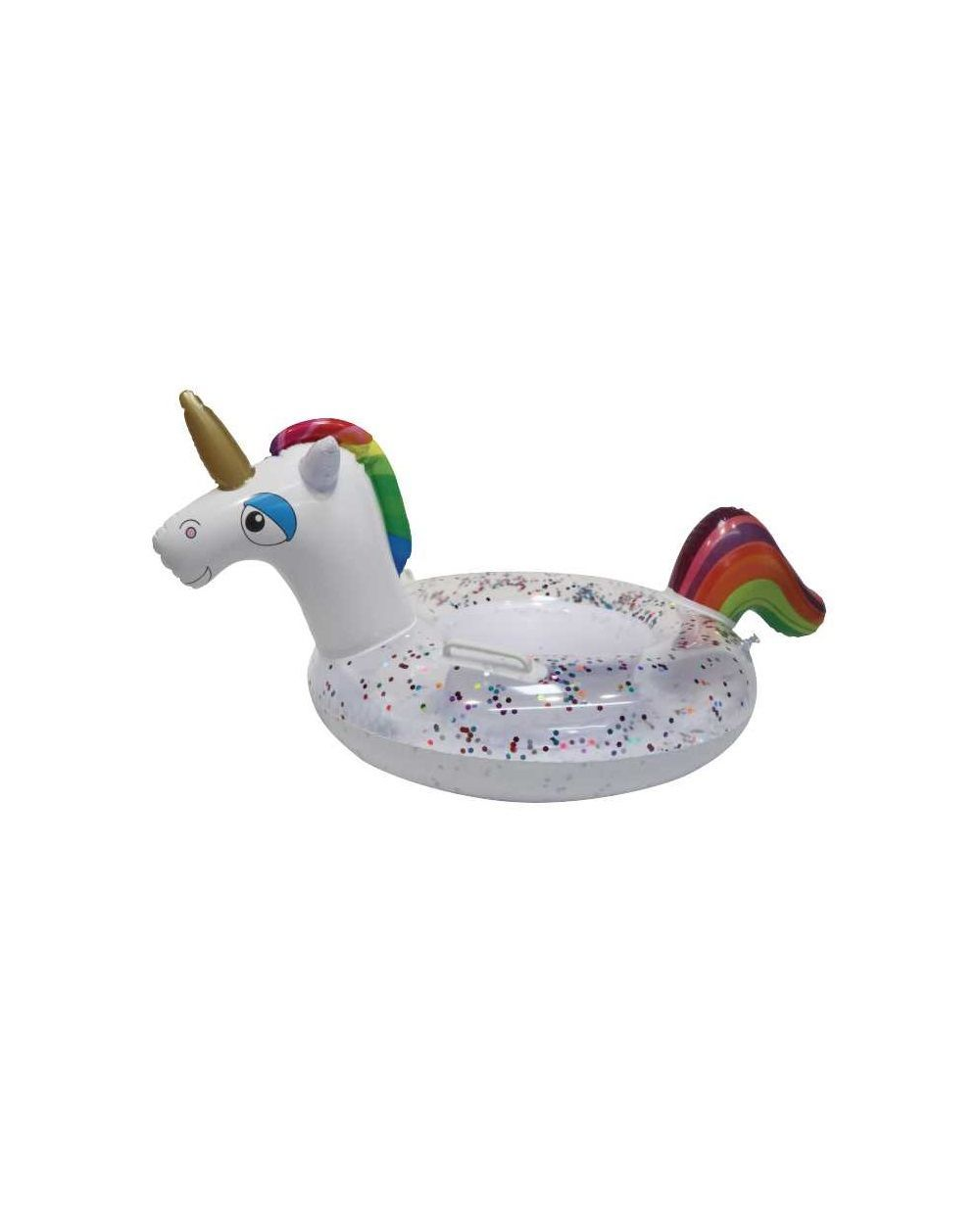 Φουσκωτό σωσίβιο Unicorn με κάθισμα και λαβές - 80cm - 153022