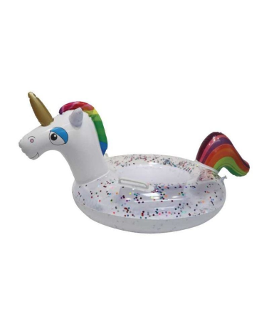 Φουσκωτό σωσίβιο Unicorn με κάθισμα και λαβές - 80cm - 153022