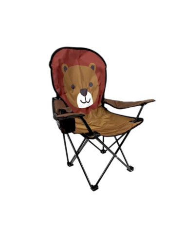 Παιδική πτυσσόμενη καρέκλα camping - 1015 - 241705 - Brown