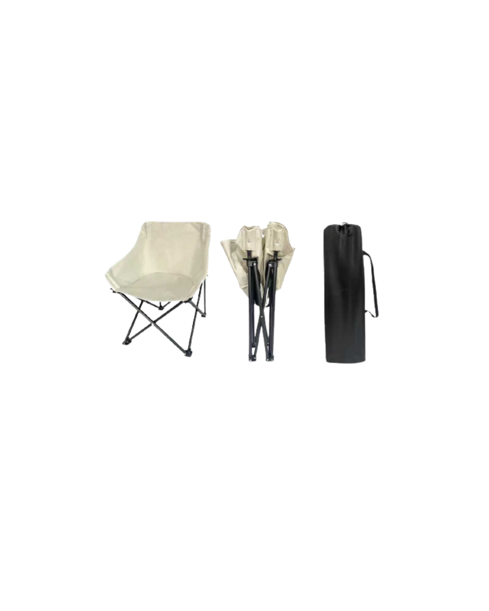 Πτυσσόμενη καρέκλα camping - 1056 - 271017 - Beige